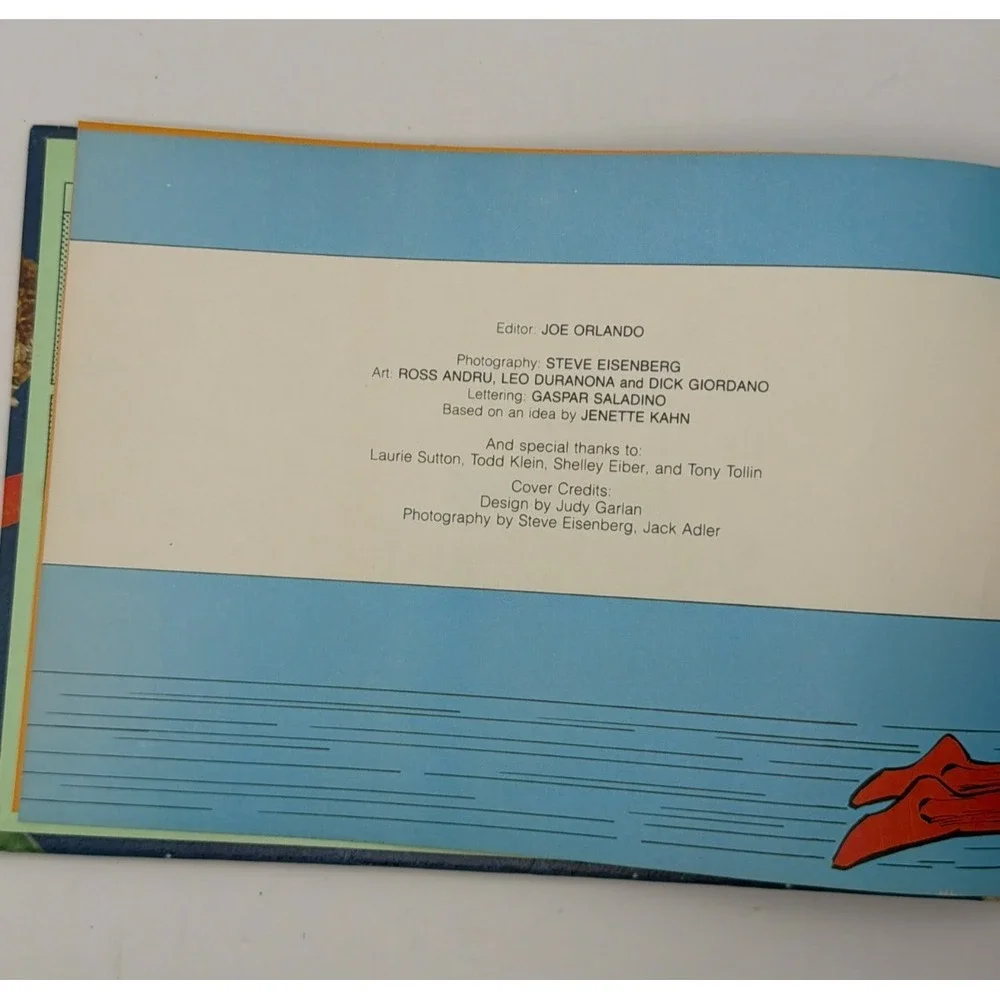 1981 DC Super Heroes Super Healthy Cookbook Hardcover Superman Batman Vintage